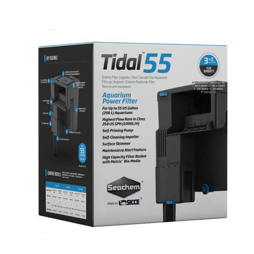 Seachem Tidal 55 H.O.B. power Filter