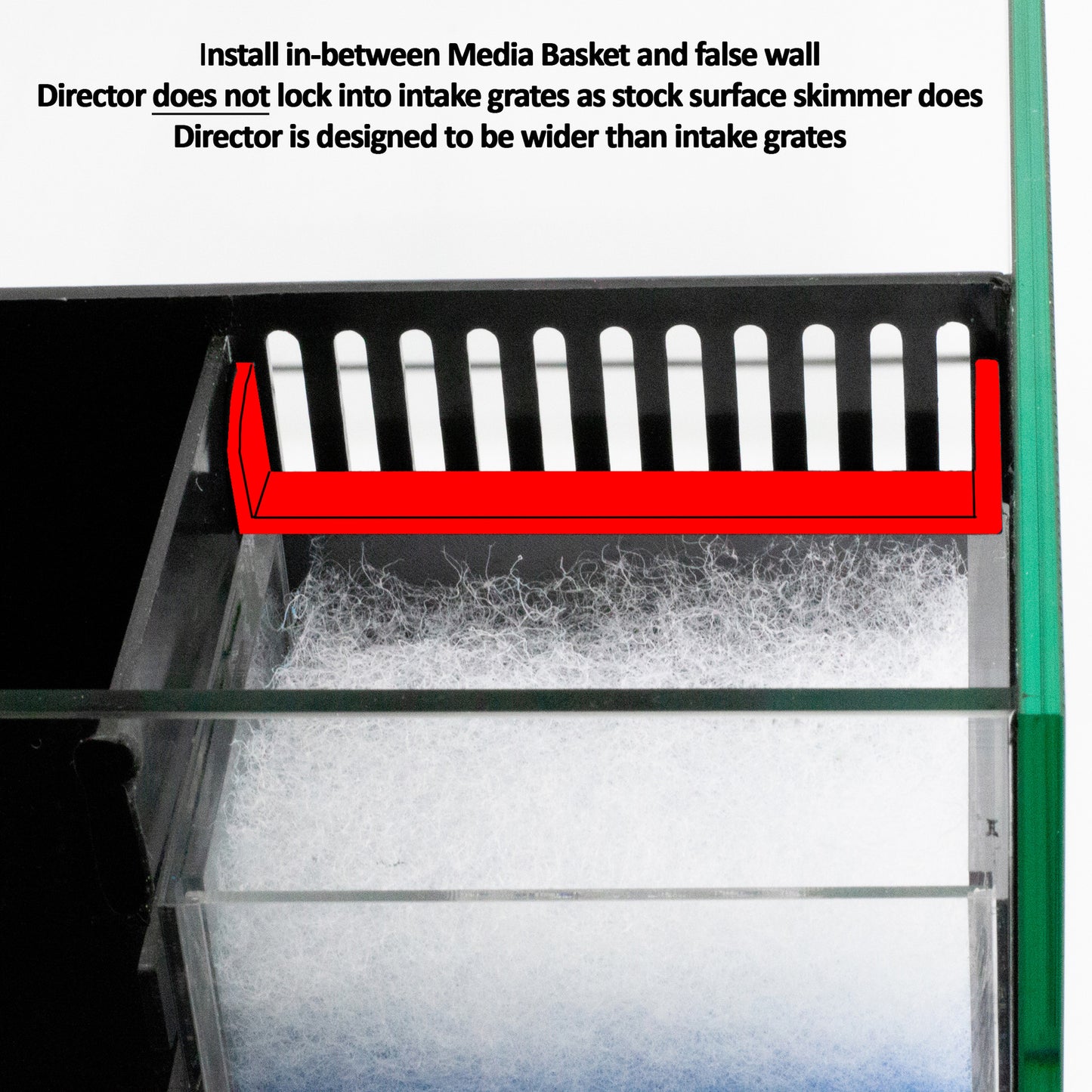 inTank Media Basket Water Director and Plug kit for Fluval Evo 13.5