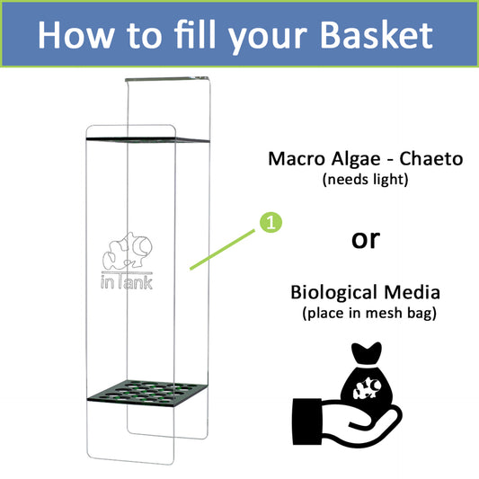 inTank Fuge Basket for JBJ Rimless Nano Cube 45