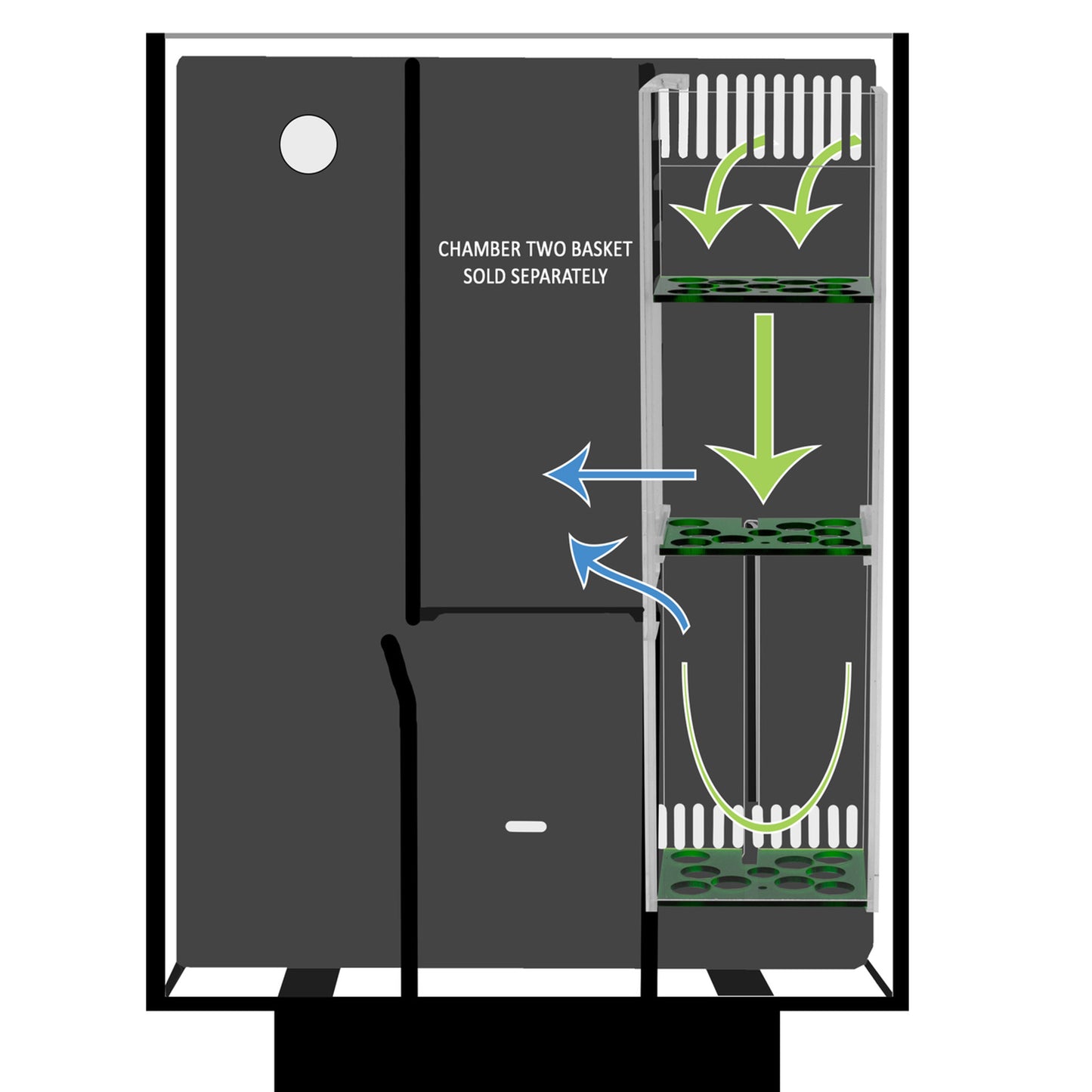 SAND DOLLAR DAYS: inTank Chamber One Media Basket for Fluval Spec 16 | Fluval Spec 60L