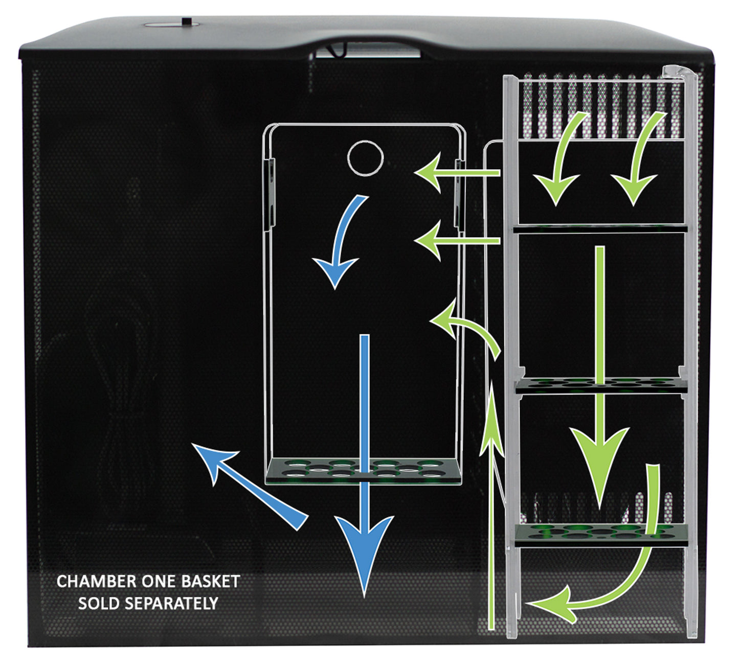 inTank Chamber Two Media Basket for Fluval Flex 9 | Fluval Flex 34L