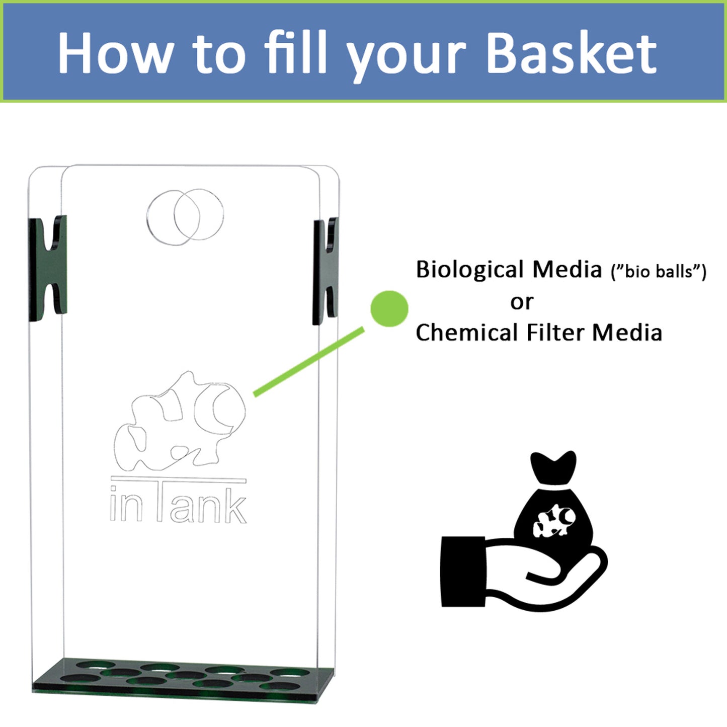 inTank Chamber Two Media Basket for Fluval Flex 9 | Fluval Flex 34L