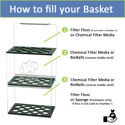 inTank Chamber Two Media Basket for Fluval Flex 15 | Fluval Flex 57L