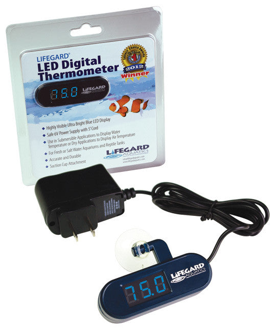 LIFEGARD AQUATICS LED Digital Thermometer