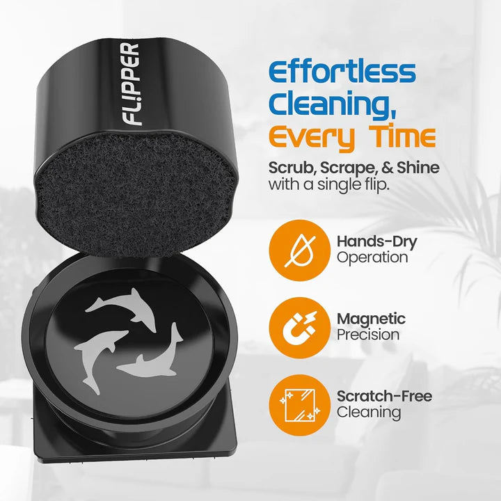 The Flipper Pico 2 In 1 Magnet Aquarium Algae Cleaner
