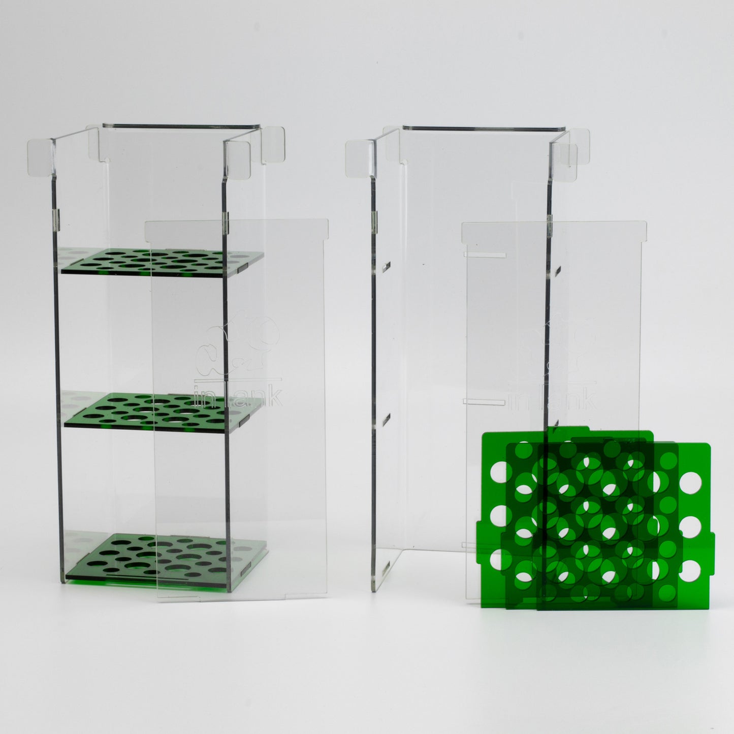inTank Media Basket for JBJ Flat Panel | JBJ Rimless Nano Cube | Cobalt C-Vue Aquariums