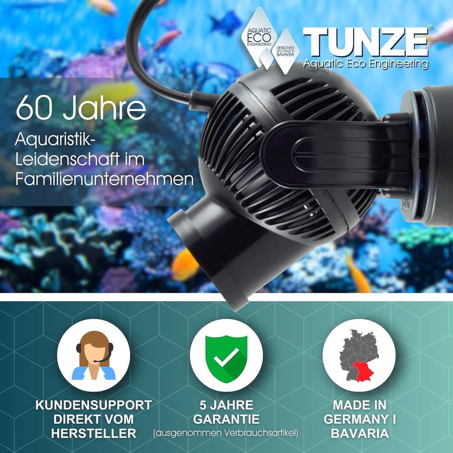 Tunze Replacement Metering Pump for Osmolator and Nano Osmolator