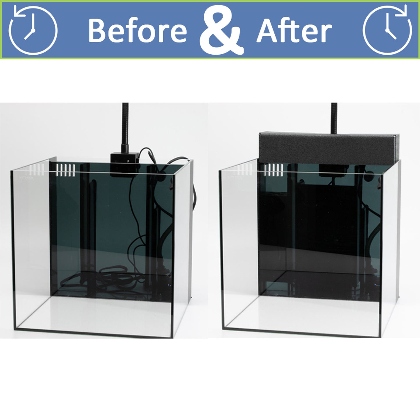 Filtration cover panel for Waterbox Cube 7