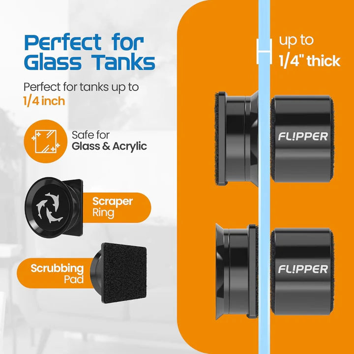 The Flipper Pico 2 In 1 Magnet Aquarium Algae Cleaner